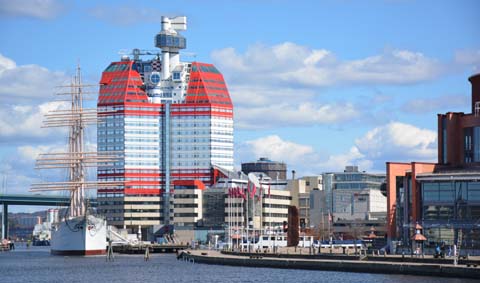 Barken Viking und Läppstiftet Lilla Bommen Göteborg